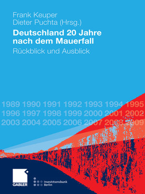 cover image of Deutschland 20 Jahre nach dem Mauerfall